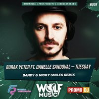 WOLF MUSIC [PROMO MUSIC LABEL] - Burak Yeter Ft. Danelle Sandoval-Tuesday (Bandy & Nicky Smiles Radio Mix)