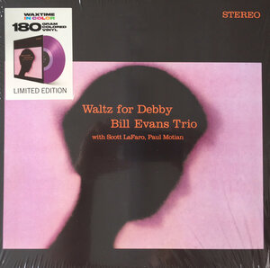 BILL EVANS TRIO - WALTZ FOR DEBBY 1962/2018 (950621, LTD., 180 gm., Purple) WAXTIME IN COLOR/EU MINT (8436559464147)