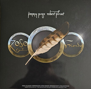 JIMMY PAGE, ROBERT PLANT - LIVE IN SAN JOSE 1995 Box-set 2023 (SRFM0043, LTD., Clear) SR/EU MINT (9003829976915)