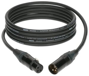 KLOTZ M2 SUPERIOR MICROPHONE CABLE 5 M