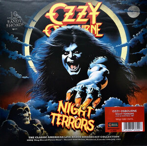 OZZY OSBOURNE - NIGHT TERRORS 2024 (SRFM0044CV, LTD., Red) SECOND RECORDS/EU MINT (9003829976946)