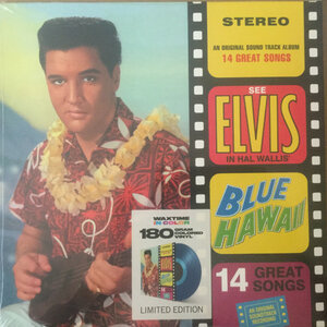 ELVIS PRESLEY - BLUE HAWAII 1961/2019 (950688, LTD., Blue) WAX TIME/EU MINT (8436559466295)