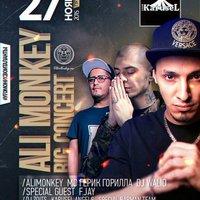 AliMonkey - 27.11 KaruseL club big concert рекламный ролик DJFM 96.8 fm