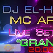 Dj El-House - Dj El-House & MC Arch - Live set NC (Grand) 20 Сентября part#2