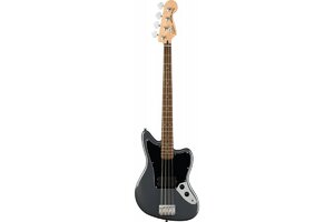 SQUIER by FENDER AFFINITY SERIES JAGUAR BASS LR CHARCOAL FROST METALLIC