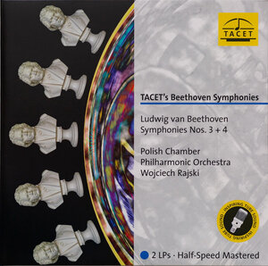 Beethoven - Symphonies Nos. 3 + 4, 2 Lp Set 2017 (tacet L 239) Tacet/eu Mint (4009850023913)