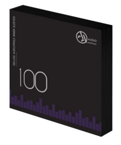 Audio Anatomy 100 X 12" Deluxe Audiophile Antistatic Inner Sleeves Black