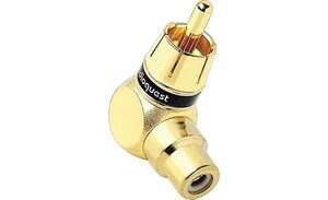 AUDIOQUEST M21F-90 Adaptor Female RCA to Right Angle Male RCA