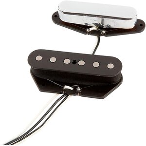 FENDER TWISTED TELE PICKUPS BLACK/CHROME