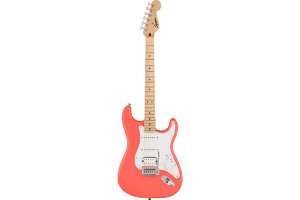 SQUIER by FENDER SONIC STRATOCASTER HSS MN TAHITY CORAL