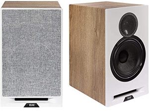 ELAC Uni-Fi Reference UBR62 Bookshelf Speakers Wood White