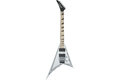 JACKSON X-SERIES RHOADS RRX24M MN SNOW WHITE WITH BLACK PINSTRIPES