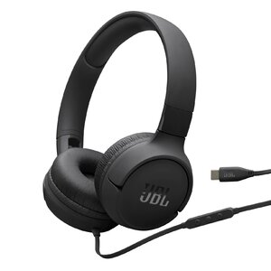 JBL Tune 520C USB-C Black (JBLT520CBLK)