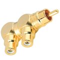 AUDIOQUEST Splitter Hard M22F-HRD (Male RCA -> 2 Female RCA)