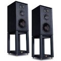 Wharfedale Linton Black with Stands