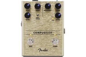 FENDER PEDAL COMPUGILIST COMPRESSOR/DISTORTION