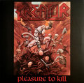 KREATOR - PLEASURE TO KILL 1986/2023 (NOISE116CLP, LTD., CLEAR WITH RED SPLATTER) NOISE/EU MINT (4050538870299)