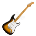 SQUIER by FENDER CLASSIC VIBE '50S STRATOCASTER MAPLE FINGERBOARD 2-COLOR SUNBURST