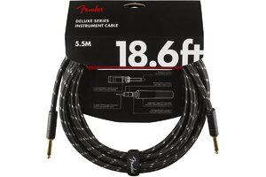 FENDER CABLE DELUXE SERIES 18.6' BLACK TWEED