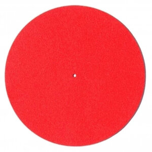 Rega Turntable Mat Red
