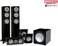 Monitor Audio Silver 200/FX/centre150/W12 set 5.1 Black High Gloss