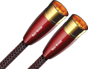 AUDIOQUEST Pair 0.5m Red River XLR