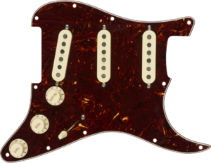 FENDER PRE-WIRED STRAT PICKGUARD TEX-MEX SSS TORTOISE SHELL