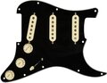 FENDER PRE-WIRED STRAT PICKGUARD CUSTOM SHOP FAT 50'S SSS BLACK