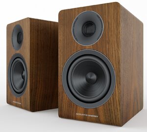 Acoustic Energy AE 300 Walnut wood veneer