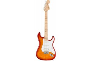 SQUIER by FENDER AFFINITY SERIES STRATOCASTER HSS MN SIENNA SUNBURST