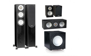 Monitor Audio Silver 200/50/centre150/W12 set 5.1 Black