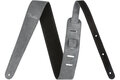 FENDER 2" REVERSIBLE SUEDE STRAP BLACK/GRAY