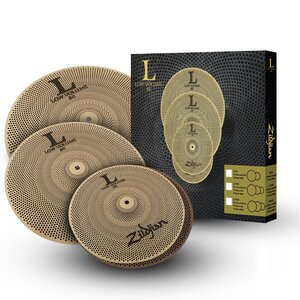 ZILDJIAN LV468 LOW VOLUME L80 CYMBAL SET 14/16/18