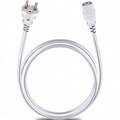 OEHLBACH Powercord C13/150 white, 1,5 м