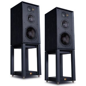 Wharfedale Linton Black with Stands