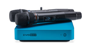 Караоке-система для дому EVOBOX Plus [Ocean] + мікрофони SE 201D