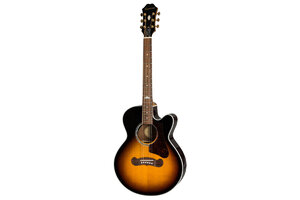 EPIPHONE J-200 EC STUDIO PARLOR VINTAGE SUNBURST