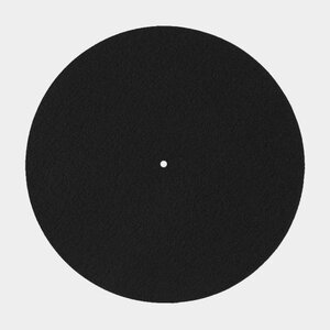 Rega Turntable Mat Black (Planar 3/6/8, RP3/P5/P7)