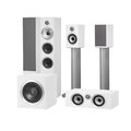 Bowers & Wilkins 704 S3 set 5.1 Theatre Satin White