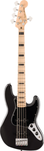 SQUIER AFFINITY SERIES ACTIVE JAZZ BASS V BLACK