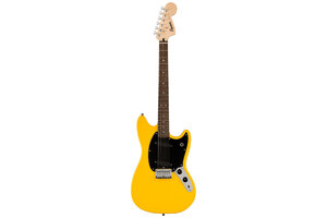 SQUIER SONIC MUSTANG LRL BPG GRAFITY YELLOW