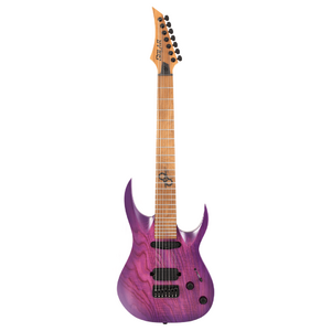 SOLAR GUITARS AB1.7HTPB TRANS PURPLE BURST MATTE
