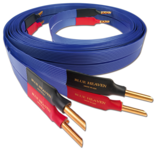 Nordost Blue Heaven, 2x3m is terminated with low-mass Z plugs