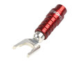 CHORD ChordOhmic ChorAlloy Spade SHORT CRIMP Red ABS Cap