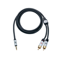 OEHLBACН SL Analog Audio 3.5 Jack-2RCA 1,0m