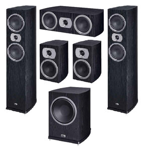 HECO Victa Prime 502 set 5.1 Black