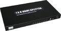 GOLDKABEL HDMI Splitter 8-outputs