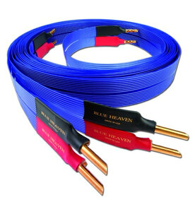 Nordost Blue Heaven,2x2,5m is terminated with low-mass Z plugs