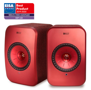 KEF LSX II Red