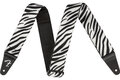 FENDER 2" WILD ZEBRA STRAP